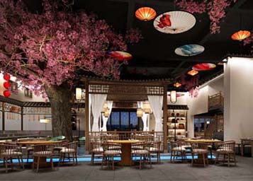 中餐馆设计案例：东莞 · 辣家呷饭湘菜馆