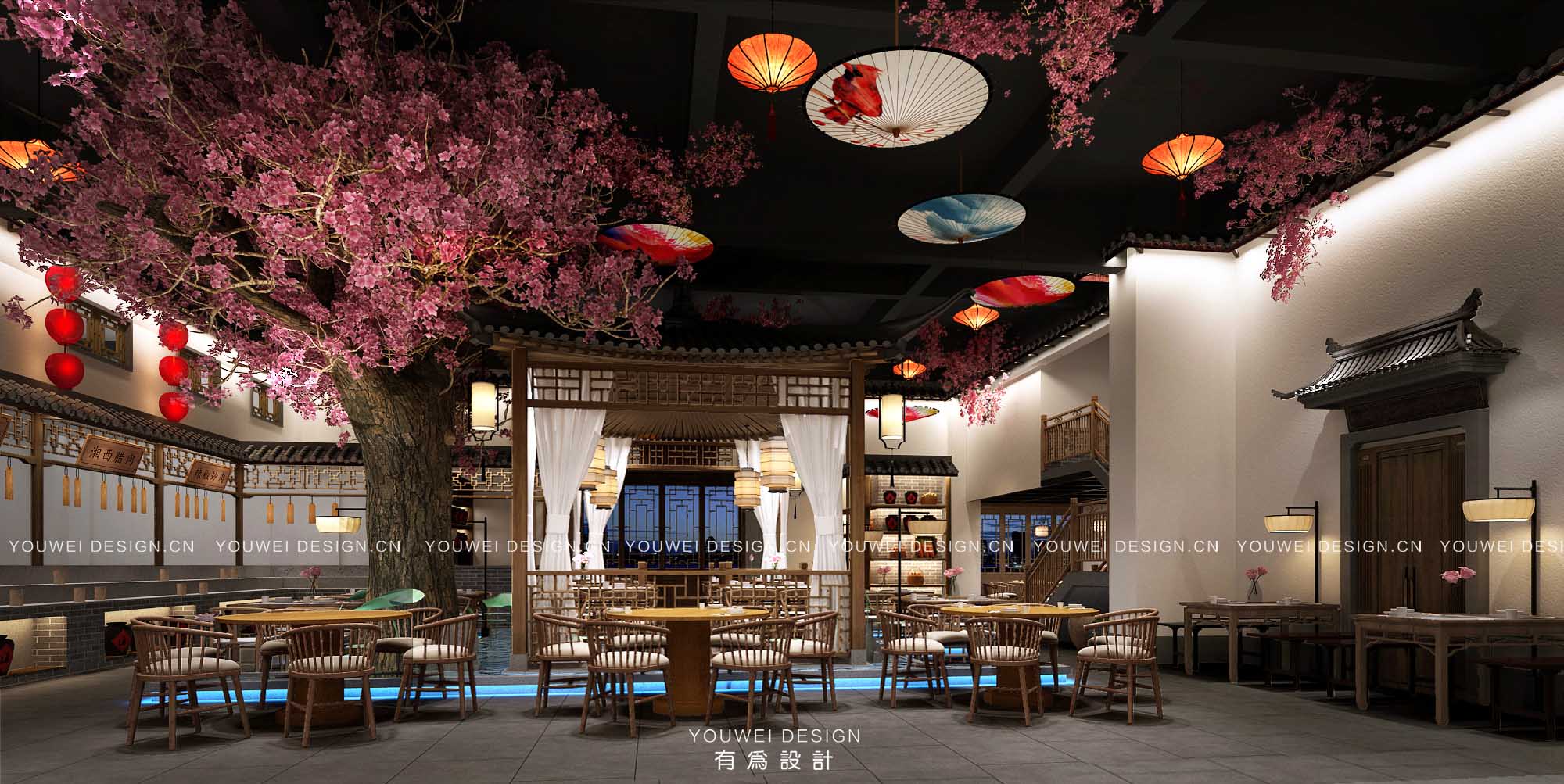 中餐馆设计案例：东莞 · 辣家呷饭湘菜馆 第3张