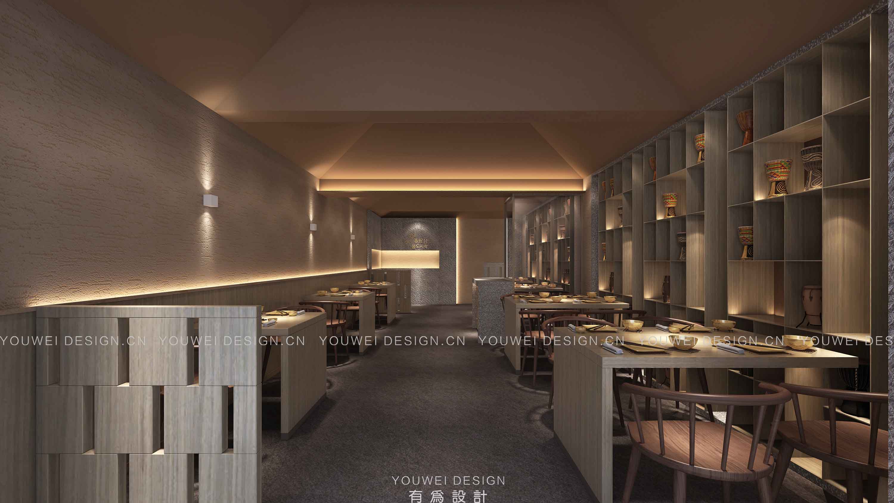 料理店设计案例：深圳 ·春熙台韩国料理 第2张