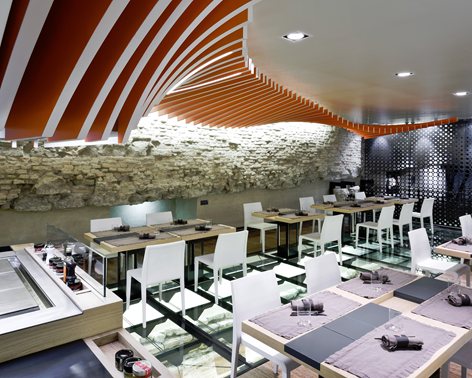 纽约大学西餐厅设计案例赏析,纽约大学西餐厅装修设计效果图 第11张